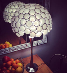 Upcycled K-Cup Lamp