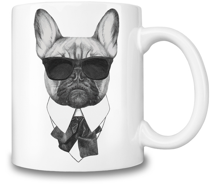 French Bulldog Karl Coffee Mug